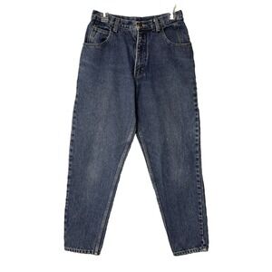 Brittania Easy Fit Jeans Women 8 Petite‎ Blue Vintage 90s High Waist Mom Denim